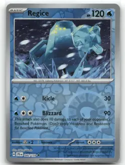 Regice 42/159 Reverse Holo Journey Together Pokemon TCG - Image 1