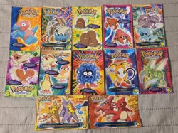 (12) Pokemon 2000 Vintage Lot Postcards - Image 1