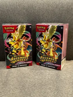 Pokemon Mega Evolution Ascended Heroes Booster Bundle Lot of 2x, Sealed - Image 1