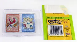 Pokemon Merlin Topps Ultimate Stickers 2005 LOT OF 10 Stickers Open Pack Unused - Image 3