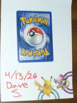 Entei 34/53 Wotc Black Star Promo Reverse Holo Vintage Pokemon TCG 2001 LP SWIRL - Image 5