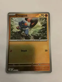 Croagunk (Reverse Holo) 078/132 - Mega Evolution - Pokemon - NM/M English - Image 1