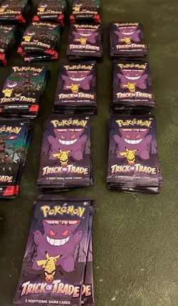 Lot of 280 POKEMON TCG Trick or Trade Sealed Packs 2022-2024 Halloween FREE S/H - Image 3