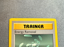 Energy Removal Trainer [1st Edition Shadowless] Base Set #92/102 1999 Pokemon - Image 2