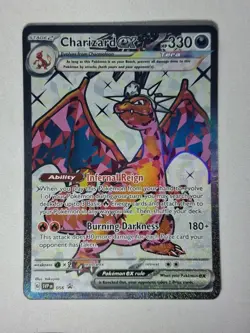 Charizard ex 056 Holo Promo Scarlet & Violet Promo Pokemon Moderately Played - Image 1