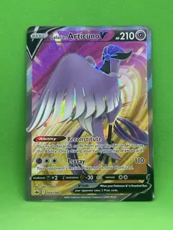 Galarian Articuno V 169/198 - NM - Pokemon Chilling Reign - Ultra Rare - Image 1