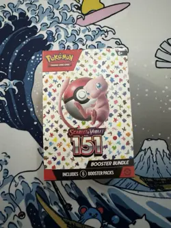 Pokemon TCG: Scarlet & Violet 151 Booster Bundle Box New Factory Sealed 6 Packs - Image 1