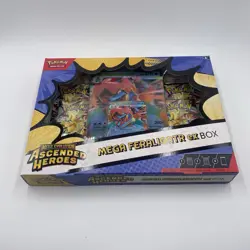 Pokemon TCG: Mega Evolution—Ascended Heroes Mega Feraligtr Ex Box - Image 1