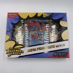 Pokemon TCG: Mega Evolution—Ascended Heroes Mega Feraligtr Ex Box - Image 2