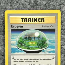 Vtg Pokemon Neo Genesis Ecogym 84/111 Rare Stadium NM - Image 3