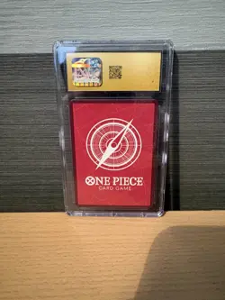 2023 ONE PIECE PROMOTION PACK VOL. 4 JPN #P-047 MONKEY D. LUFFY CGC 10 PERFECT - Image 2