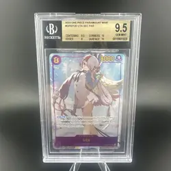2023 One Piece Paramount War English UTA Sec Alt Art # OP02-120 Gem Mint BGS 9.5 - Image 1