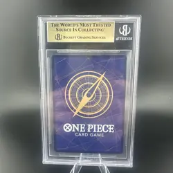 2023 One Piece Paramount War English UTA Sec Alt Art # OP02-120 Gem Mint BGS 9.5 - Image 2