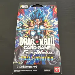 Dragon Ball Super Fusion World Dual Evolution FB09 12-Card Booster Pack - Image 1