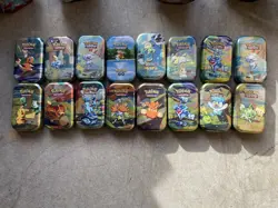 Lot Of 49 Pokemon Empty Tins/Boxes From Trading Cards - Image 4