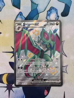 Pokemon Noivern EX TCG SV Paldean Fates Holo Shiny Ultra Rare Card 220/091 - Image 2