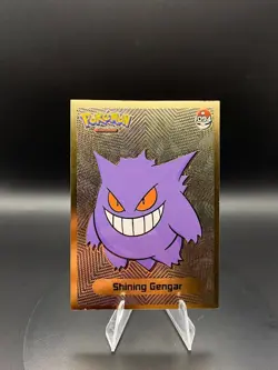 SHINING Gengar Non-TCG 2024 SHINY POKEMON Card Kanto Peru Foil - Image 1