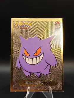 SHINING Gengar Non-TCG 2024 SHINY POKEMON Card Kanto Peru Foil - Image 4