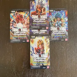 Dragon Ball Super Card Game Fusion World FB09 Dual Evolution Sleeve Pack X5 - Image 2