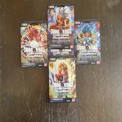 Dragon Ball Super Card Game Fusion World FB09 Dual Evolution Sleeve Pack X5 - Image 3