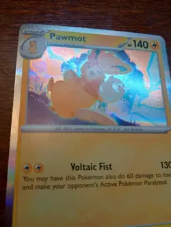 Pawmot 034/094 Me02: Phantasmal Flames Holo pokemon card - Image 2