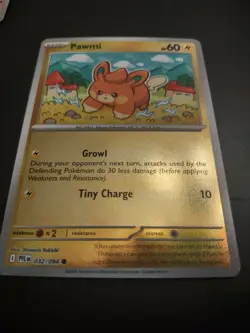Pawmi 032/094 Me02: Phantasmal Flames Reverse Holo Pokemon Card - Image 1