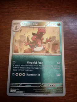 Krookodile 066/094 Me02: Phantasmal Flames Reverse Holo pokemon card - Image 2