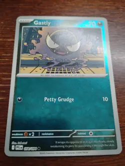 Gastly 054/094 Me02: Phantasmal Flames Reverse Holo pokemon card - Image 1