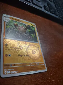 Primeape 099/191 Sv08: Surging Sparks Reverse Holo pokemon card - Image 2