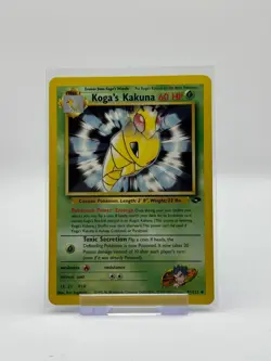 Koga's Kakuna Gym Challenge 47/132 EX/LP Pokemon Card Vintage WOTC Uncommon - Image 1