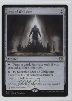 Idol of Oblivion Foil Magic: Commander Masters CMM #0392 - Image 1