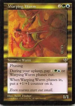 Warping 287 Mirage Rare NM MTG - Image 1