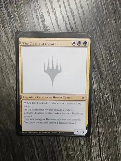 MTG The Cookout Creator - Gavin Verhey's Unknown Event - MagicCon Vegas 2026 - Image 1