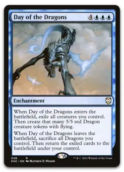 Day of the Dragons #38 (NM) Kaldheim KHC Magic MTG - Image 1
