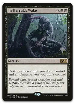 In Garruk's Wake #100 (LP) Theros Beyond Death PPTHB Magic MTG - Image 1
