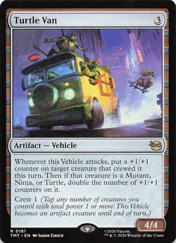 Turtle Van (Extended Art) R Teenage Mutant Ninja Turtles 278 NM - Image 1