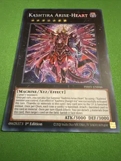 Yugioh! Kashtira Arise-Heart - PHHY-EN046 - Secret Rare - 1st Edition Near Mint, - Image 4