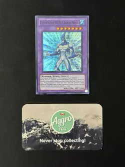 Elemental HERO Aqua Neos - Yugioh LCGX-EN057 Unlimited Super Rare NM - Image 1
