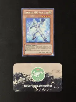Elemental HERO Neos Alius - Yugioh LCGX-EN028 Unlimited Secret Rare NM - Image 1