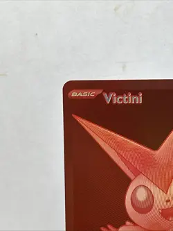 Red Victini Black White Rare Pokemon Card BLK 171/086 Black Bolt - Image 2