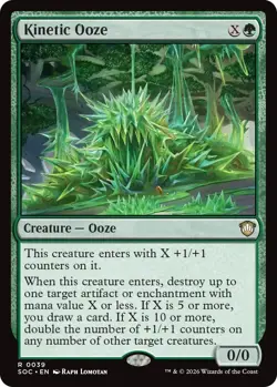 Kinetic Ooze - 39 - Commander: Secrets of Strixhaven - NM - Image 1