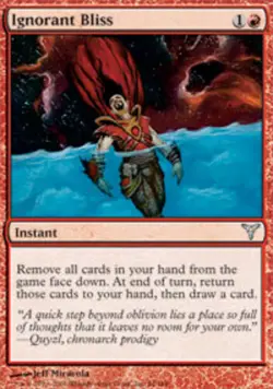1x Light Play, English Foil Ignorant Bliss - Foil Dissension - Image 1