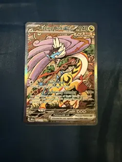 2025 Pokemon SV: Prismatic Evolutions Raging Bolt ex 166/131 - Image 1