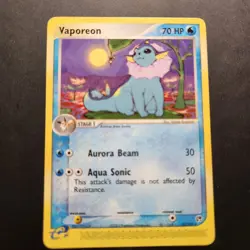 2003 Vaporeon 25/100 - Sandstorm Non-Holo Regular Rare - Pokemon TCG - LP - Image 1