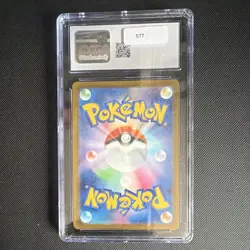 Pokemon Raichu 074/071 Sv2d: Clay Burst Art Rare Holo CGC 8.5 Japanese 2023 - Image 2