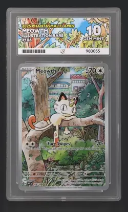 Pokemon TCG Meowth 106/094 Ace 10 - Image 1
