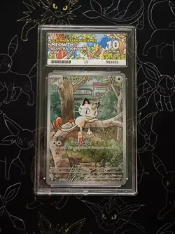 Pokemon TCG Meowth 106/094 Ace 10 - Image 3