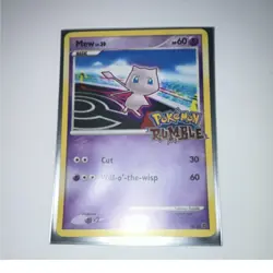 Pokemon TCG Mew 10/16 Rumble Promo Regular Basic Psychic 60 HP - Image 1