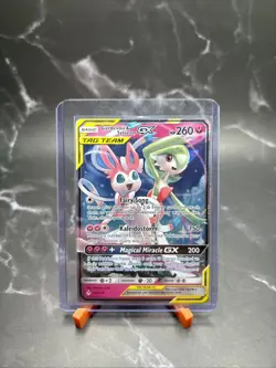 Gardevoir & Sylveon GX - 130/214 - Pokemon Unbroken Bonds Sun Moon Ultra Card NM - Image 1