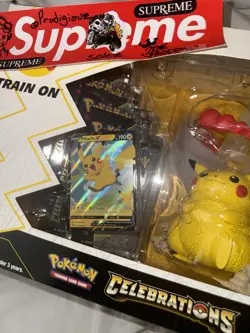 Pokemon TCG Celebrations Pikachu VMAX Premium Figure Collection 2021 New Sealed 820650809408 - Image 4